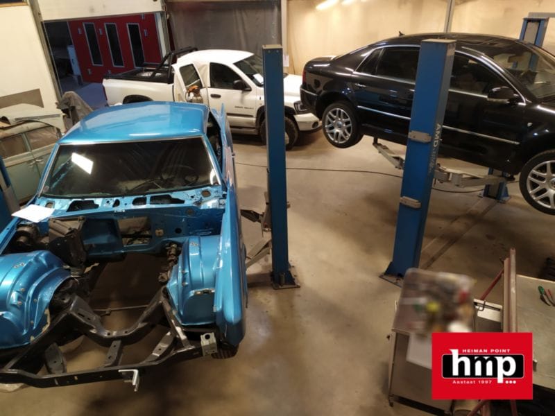 Sini-must-valge HMP autoremont