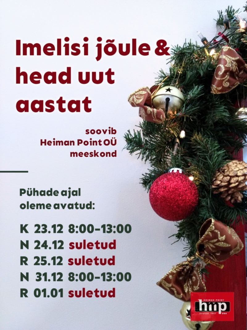 Heiman Point jõulusoovid